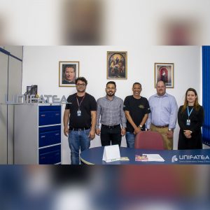 UNIFATEA recebe representantes de Universidade dos E.U.A.