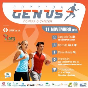 UNIFATEA e Fundação Olga de Sá apoiam caminhada e corrida beneficente “Genus”