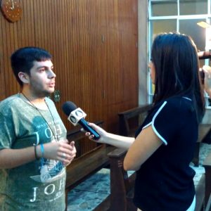 Pastoral Universitária UNIFATEA é tema de matéria na TV APARECIDA