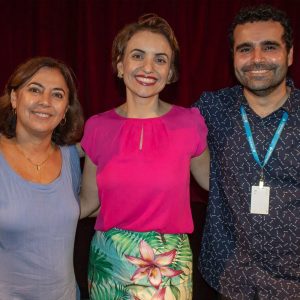 Aula Magna do curso de Estética e Cosmética e do curso de Farmácia fala sobre a “Saúde em Gotas”