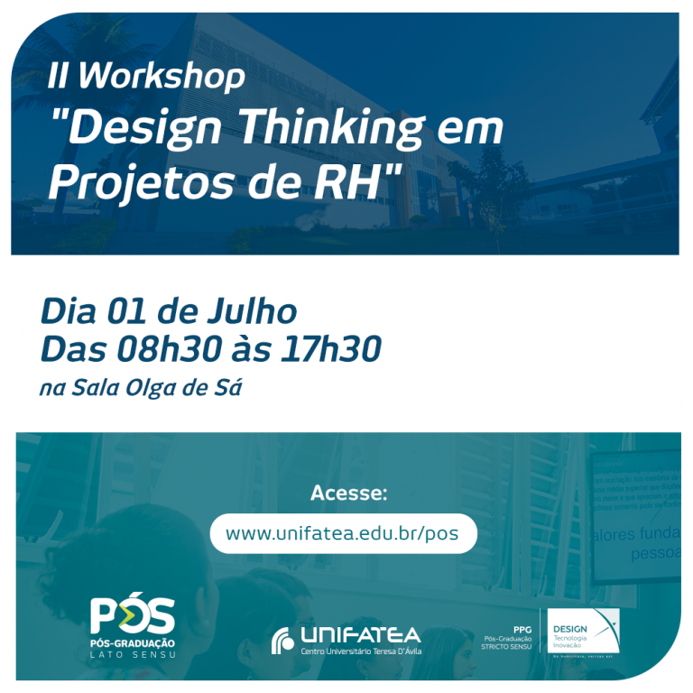 II Workshop “Design Thinking em Projetos de RH”