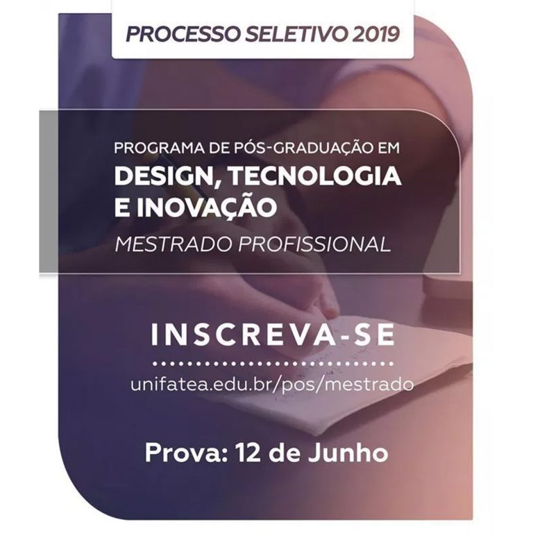 Inscrição para o Processo Seletivo do Mestrado encerra amanhã, dia 11