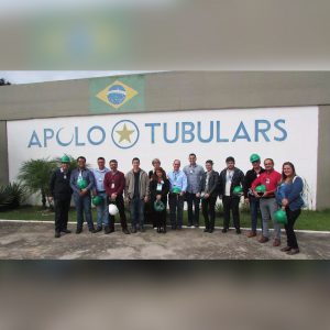 PPG-DTI realiza visita na Apolo Tubulars
