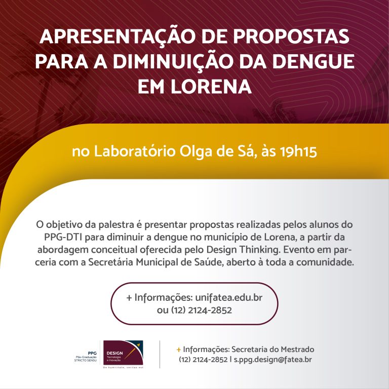 PPG-DTI do UNIFATEA e Secretaria de Saúde se unem no combate à dengue