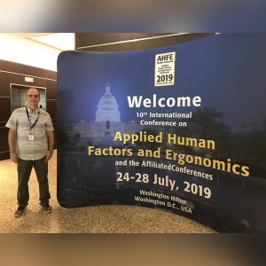 Professor do UNIFATEA participa de palestra em X Conferência Internacional em Fatores Humanos e Ergonomia nos E.U.A.