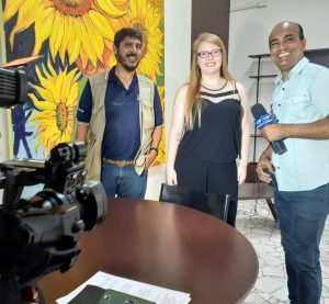 Profª. Me. Danielle Ribeiro fala sobre o aumento de produção de arroz no Vale do Paraíba no Canção Nova Notícias – assista a matéria