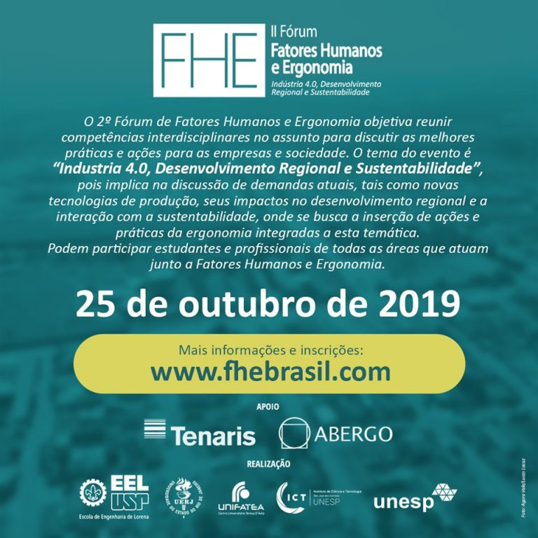 II Fórum de Fatores Humanos e Ergonomia