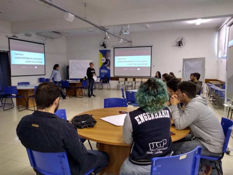 Professores UNIFATEA ministram palestra sobre Ecodesign na USP