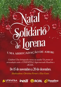 Doe brinquedos – Natal Solidário de Lorena