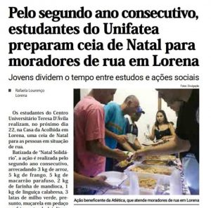 Veja a matéria completa. Por Rafaela Lourenço do Jornal Atos