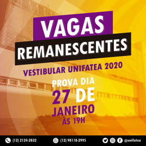 UNIFATEA abre Processo Seletivo para vagas remanescentes
