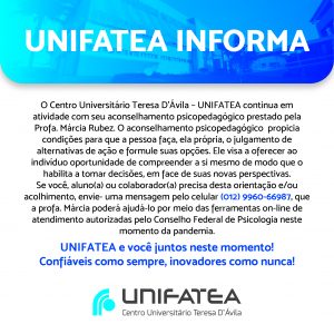 UNIFATEA oferece aconselhamento psicopedagógico