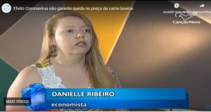 Efeito Coronavírus não garante queda no preço da carne bovina. Assista a reportagem completa com a Profª Danielle Ribeiro