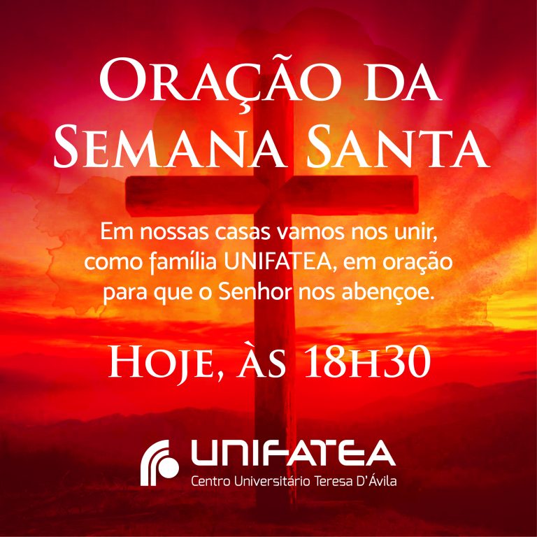 Acompanhe-nos neste momento especial.
