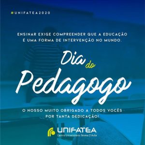 Parabéns a todos os Pedagogos!