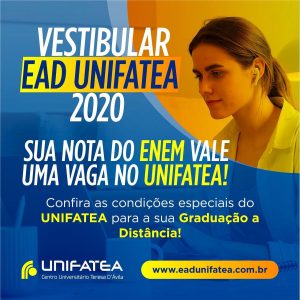 Pedagogia e Administração são os novos cursos EAD UNIFATEA
