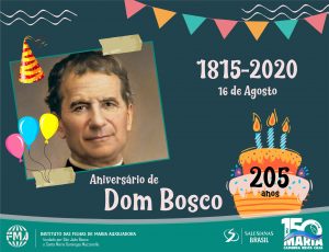 Família Salesiana celebra aniversário de nascimento de Dom Bosco