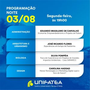 Veja a programação: I SEMINÁRIO ON-LINE DE ESTUDOS INTERDISCIPLINARES:  esperança, empreendedorismo e segurança social.