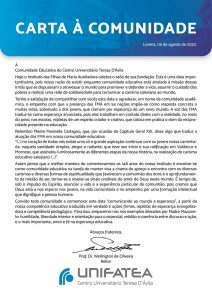 Em comemoração a Fundação do Instituto das Filhas de Maria Auxiliadora