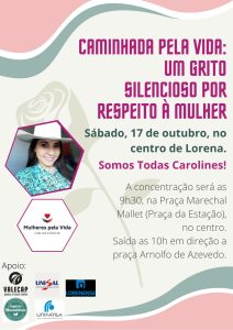 Caminhada pela Vida: um grito silencioso por respeito à mulher