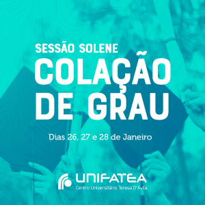 Colação de Grau dos alunos concluintes de 2020