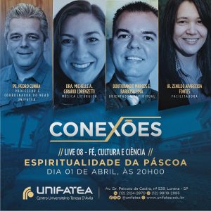 “Espiritualidade da Páscoa” é o tema da live Conexões dessa semana