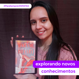 Aluna de Letras desenvolve Revista e apresenta em Seminário Institucional inovando no segmento de seu trabalho