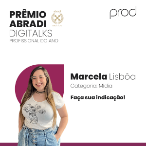 Ex-aluna de Jornalismo do UNIFATEA concorre ao Prêmio Abradi Digitalks Profissional Digital