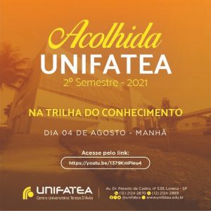 Programação da Acolhida UNIFATEA