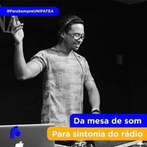 Do “Tá na pista” pra sua casa: Aluno de Jornalismo do UNIFATEA estreia programa na Rádio Pop e Inova FM