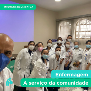 Ação do curso de Enfermagem UNIFATEA com Santa Casa de Misericórdia de Guaratinguetá, promove profissionalização entre estagiários e colaboradores