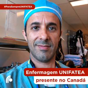 Marcelo se formou na primeira turma de Enfermagem do UNIFATEA, depois de passar um período na Angola, o enfermeiro trabalha em um Centro Cirúrgico no Canadá, confira!