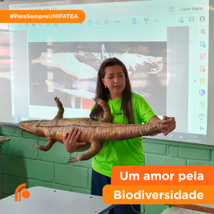 Dos laboratórios do UNIFATEA para o IMBio: ex-aluna do curso de Ciências Biológicas trabalha em parceria com Polícia Militar Ambiental