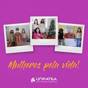 NEXT UNIFATEA e projeto “Mulheres pela Vida” recebe doação de absorventes para distribuição em instituições sociais