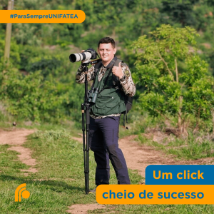 Rafael Moreira, ex-aluno do curso de Ciências Biológicas do UNIFATEA é ganhador do 6° Prêmio de Fotografia do Conselho Regional de Biologia