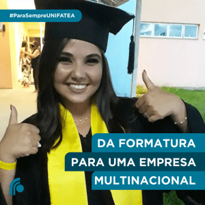 Recém-formada do curso de Farmácia consegue vaga em multinacional e inicia uma nova jornada profissional