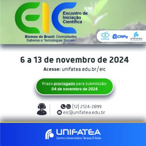 Prazo de Submissão de Trabalhos para o EIC é Prorrogado até 4 de Novembro